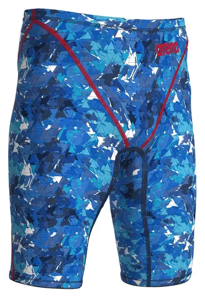 Jammer competitie barbati Powerskin ST Next Splashy - Editie Limitata - Alb/Albastru
