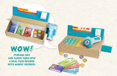 Set creativ - Upcycling Kaufladen