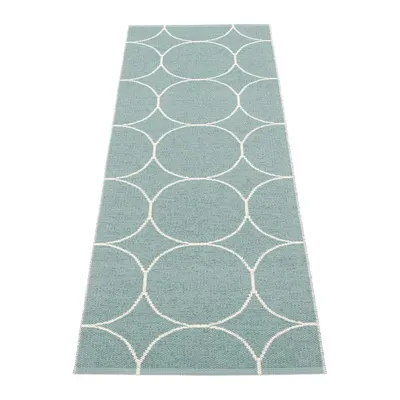 Covor tip traversă pentru interior și exterior albastru deschis 70x200 cm Boo Haze – Pappelina