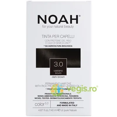 Vopsea de Par fara Amoniac - Saten Inchis (3.0) 140ml