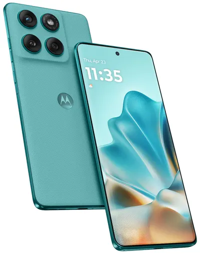 Smartphone Motorola - Edge 60 Fusion 5G, 6.67'', 8GB/256GB, Pantone Amazonite Blue