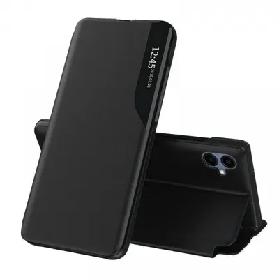 Husa pentru Samsung Galaxy A06 A065, Techsuit, eFold, Neagra