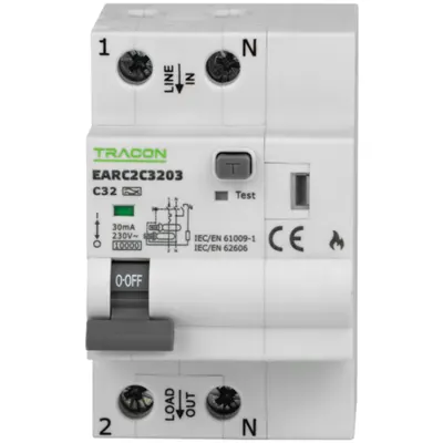 Disp. detectie arc electric cudisjunctor si prot. diferent. B40A, 30 mA, 6kA, A