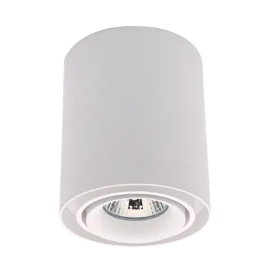 Spot Rotund Aparent Alb Dl-044