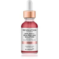 Revolution Skincare AHA + BHA 30% Peeling Solution peeling chimic intensiv pentru o piele mai luminoasa