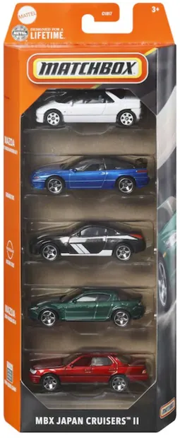 Set 5 masini - Matchbox - MBX Japan Cruisers II