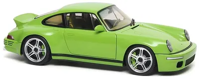 Model de colecție din metal Almost Real Modern: Mașini - RUF SCR (2018) (Birch Green)