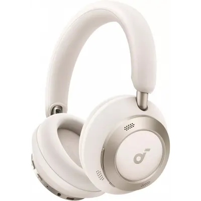 Handsfree Bluetooth Anker SoundCore Space One Pro, A2DP, ANC, Alb A3062G21
