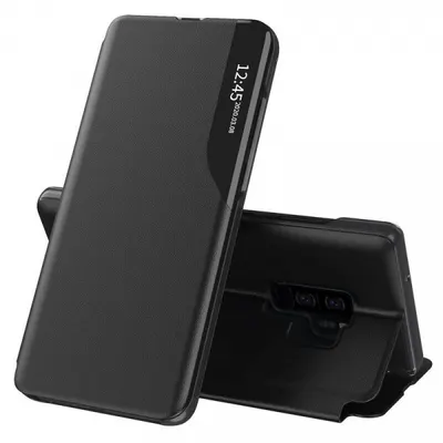 Husa pentru Samsung Galaxy S9+ G965, Techsuit, eFold, Neagra
