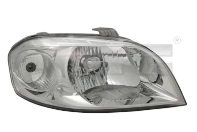 Far dreapta (H4, electric, cu motoras, fundal cromat) CHEVROLET AVEO KALOS