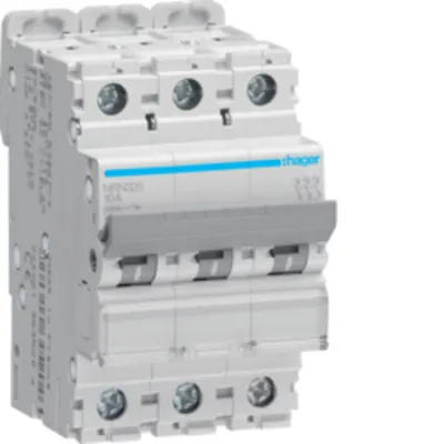 Disjunctor 3P, 25A, 25kA, C, 3M