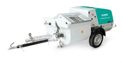 Pompa de tencuit Imer Prestige Eco TPower – mortare traditionale si preamestec motor Yanmar 20cp