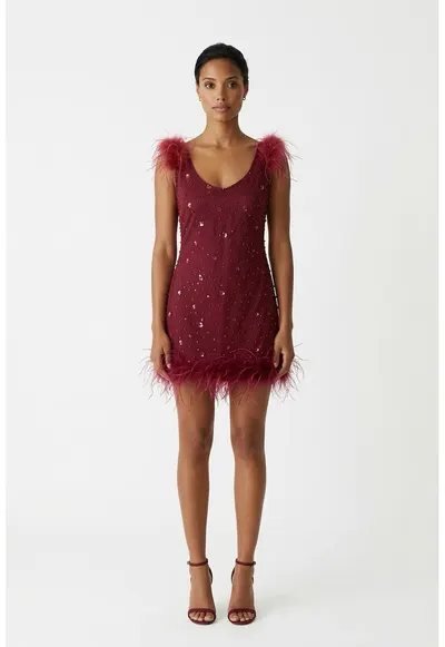 Rochie Megan - Rosu vermillion
