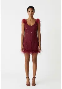 Rochie Megan - Rosu vermillion