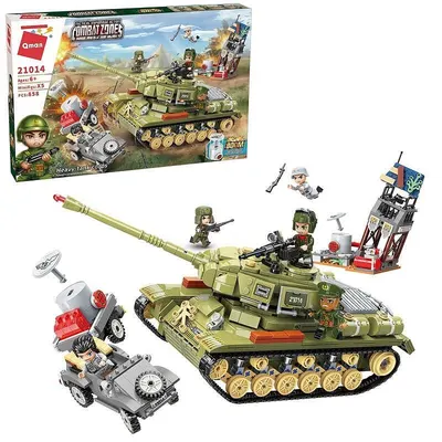 Constructor Qman - Corpul tancurilor militare, 858 piese