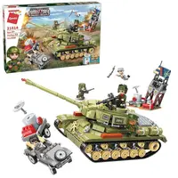 Constructor Qman - Corpul tancurilor militare, 858 piese