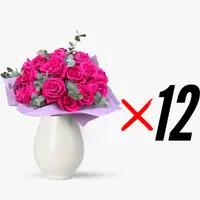 Abonament floral - Un an de trandafiri