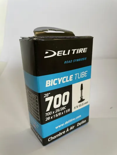 Cameră de aer 700X25/28C FV 51.5MM BOX DELI
