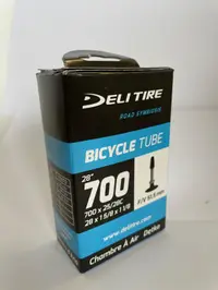 Cameră de aer 700X25/28C FV 51.5MM BOX DELI