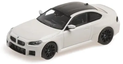 Model de colecție MINICHAMPS Modern: Automobile - BMW M2, 2023, White, L.E. 336 pcs.