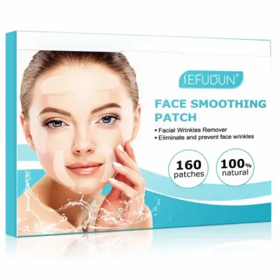Set 160 Plasturi Premium Anti-rid si Anti-imbatranire, pentru fata, gat si decolteu, 100% Naturali
