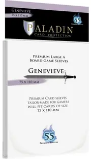 Protecții pentru carduri Paladin Card Protection - Genevieve, Large A, 75 x 110 mm (55 buc)