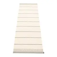 Covor tip traversă pentru interior și exterior gri deschis/crem 60x200 cm Belle Warm Grey – Pappelina