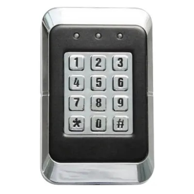 Cititor de proximitate cu tastatura Genway ECK-02A, 250 utilizatori, aparent
