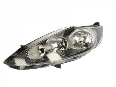 Far stanga (H1 H7, reglaj electric, cu motoras, fundal cromat) FORD FIESTA 2008-2013