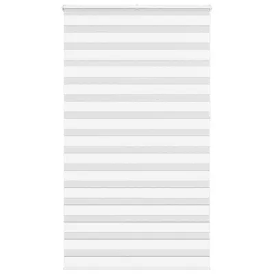 Gossi jaluzea tip zebra alb latime tesatura 120,9 cm poliester