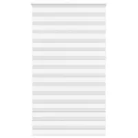 Gossi jaluzea tip zebra alb latime tesatura 120,9 cm poliester