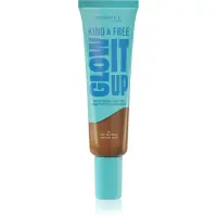 Rimmel Kind & Free Glow It Up machiaj ușor de hidratare culoare 601 Soft Chocolate 30 ml