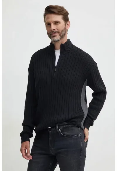 Pulover barbati - J30J326199 - Negru