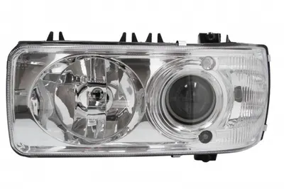 Far fata Stanga (D2S H1 PY21W W5W, electric, cu motor, culoare insert: cromat, culoare semnalizator: alb) potrivit DAF CF 65, CF 75, CF 85, XF 105, XF 95 01.01