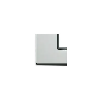 Placa ornament 2 module Vimar(Eikon) Galv.black chrome