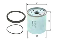 Filtru combustibil BOSCH 1 457 434 448