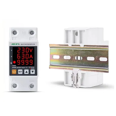 Releu monitorizare digital/reglabil contor energie AFVAK-2P/63A
