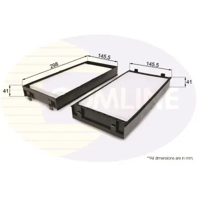 Filtru, aer habitaclu COMLINE EKF171