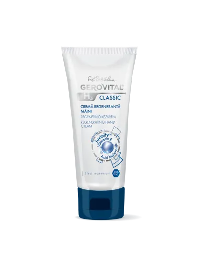 Cremă De Mini Regenerantă și Emolientă Cu Complex Anti-age Pentru Piele Uscată, Gerovital H3 Classic, 100 Ml