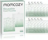 Pungi reutilizabile pentru alimente fara BPA Momcozy 150 ml