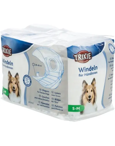 TRIXIE Scutece pentru câini 12 buc. S
