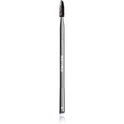 Notino Dual-End Brow & Liner Brush 453 pensulă pentru gene și sprâncene fata-verso 1 buc