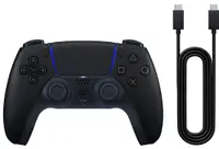 Controler fără fir DualSense - Midnight Black + USB Cable for PC
