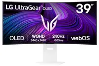 Monitor gaming LG - OLED UltraGear, 39GX90SA-W, 39'', 240Hz, 0.03ms, G-Sync, Curved, alb