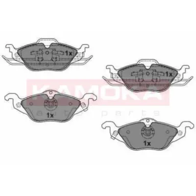 Set placute frana, frana disc KAMOKA JQ1012586