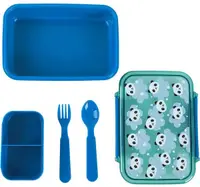 Cutie pentru mâncare I-Total Panda - Cu tacâmuri