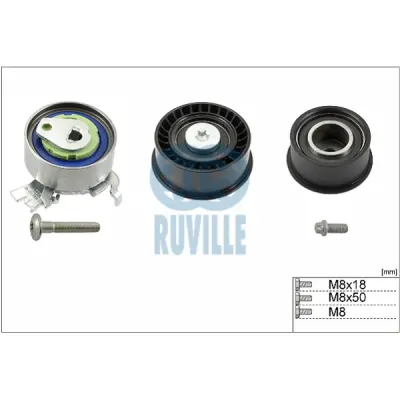 Set role, curea dintata RUVILLE 5532751