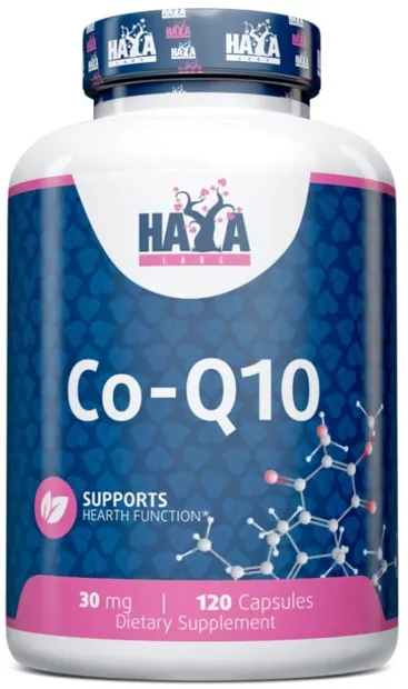 Co-Q10, 30 mg, 120 capsule, Haya Labs