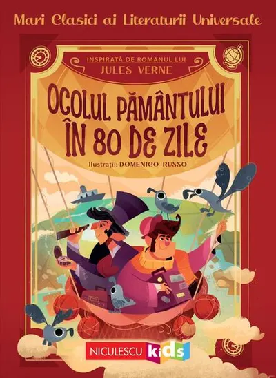 Ocolul Pământului în 80 de zile - Paperback brosat
