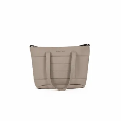 Carucior 2 in 1 pentru copii, Adamex Nova premium, doua piese distincte, suspensii, maner reglabil, roti mari anti-pana, greutate maxim admisa 22 kg, accesorii incluse, Cappuccino